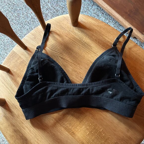 Icebreaker Siren bra, merino wool bra, black, size S - Picture 2 of 5